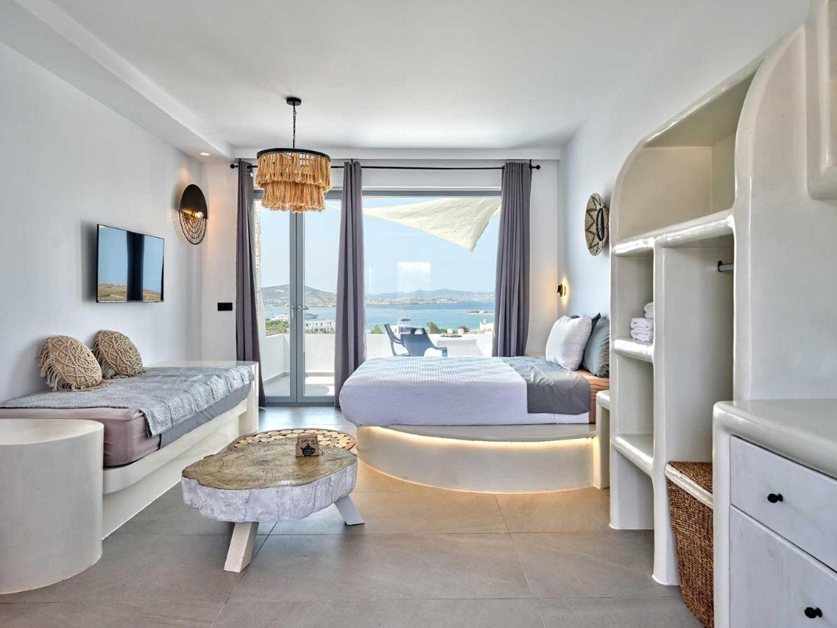 Апарт отель Ocean View Paros Экстерьер фото